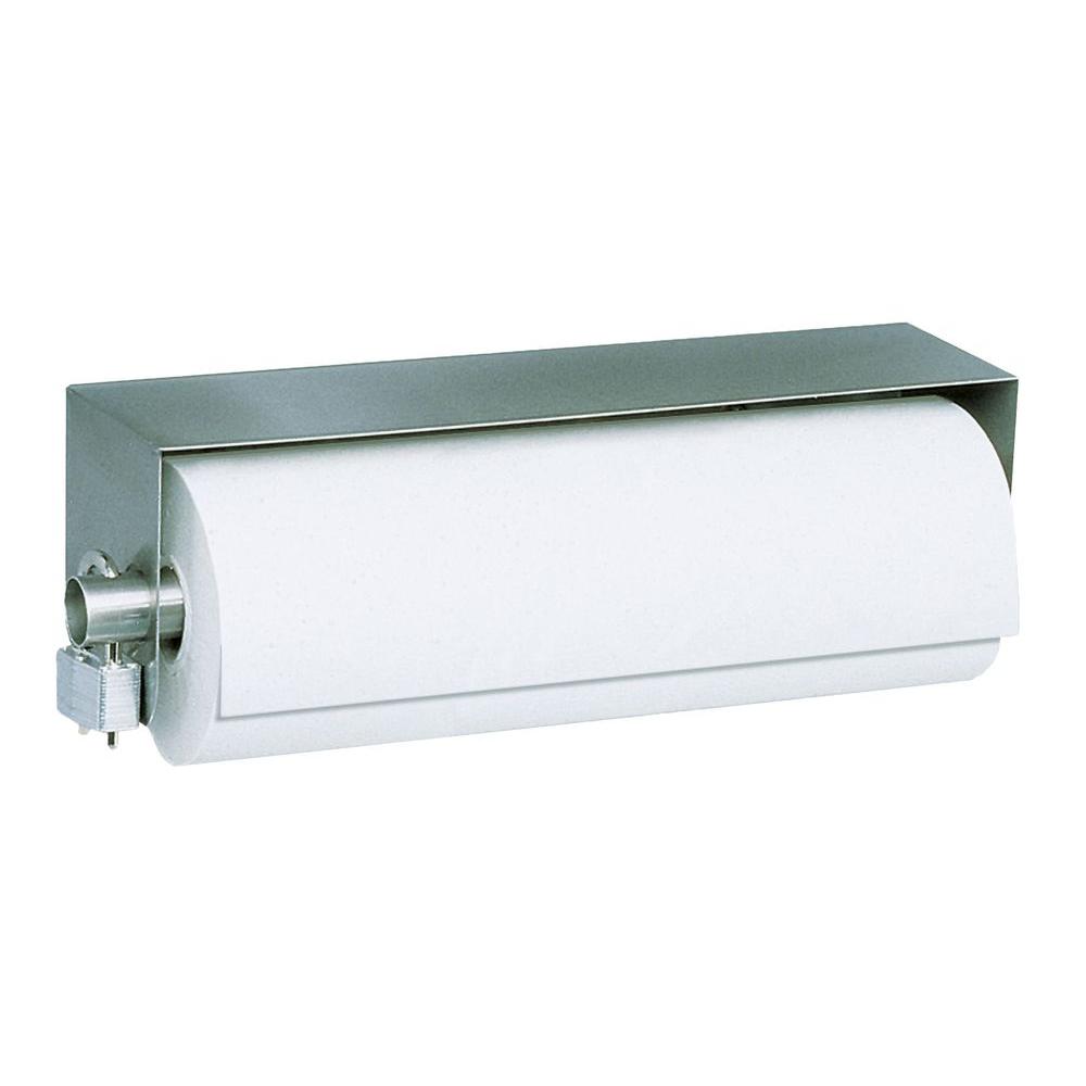 Stainless Solutions Paper Towel Holder in SteelPTH The Home Depot