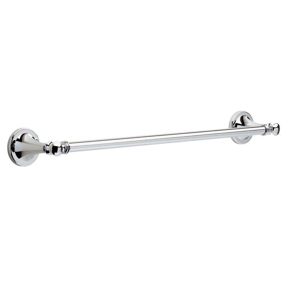 Delta Silverton 18 in. Towel Bar in Chrome-132887 - The Home Depot