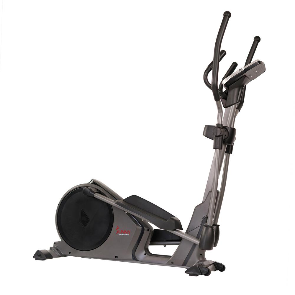 Magnetic Elliptical Trainer Machine w/ Tablet Holder, Programmable Monitor and High Weight Capacity - SF-E3912