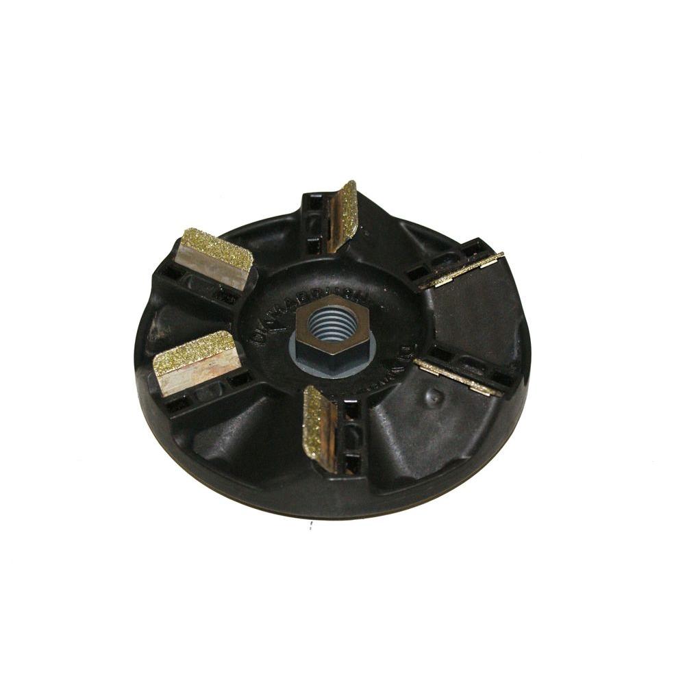 Diamabrush 4.5 in. 50Grit Wood Deck Tool930450124050 The Home Depot