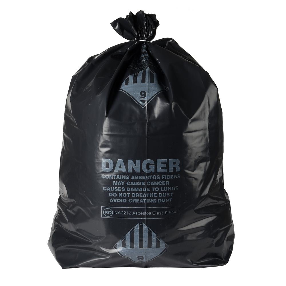 Ultrasac 33 Gal Asbestos 6 Mil Bag Box 32 Count Ul Asb The Home Depot