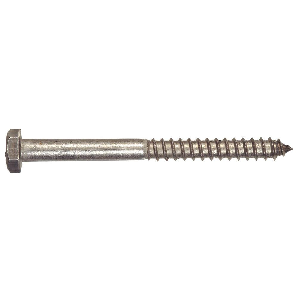 Hex Head Lag Screw Bolts 18-8 5//8 X 9 AISI 304 Stainless Steel 40 pcs