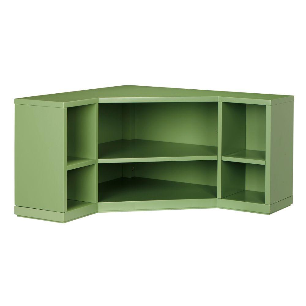 Martha Stewart Living 13 in. H x 32 in. W 6Corner Cubbies in Rhododendron Leaf0795300600 The
