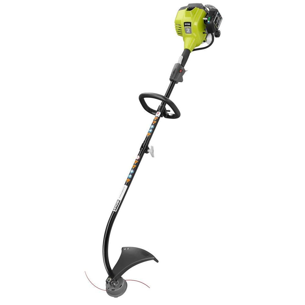 Ryobi Reconditioned 2-Cycle 25 cc Gas Full Crank Curved Shaft String Trimmer by Ryobi