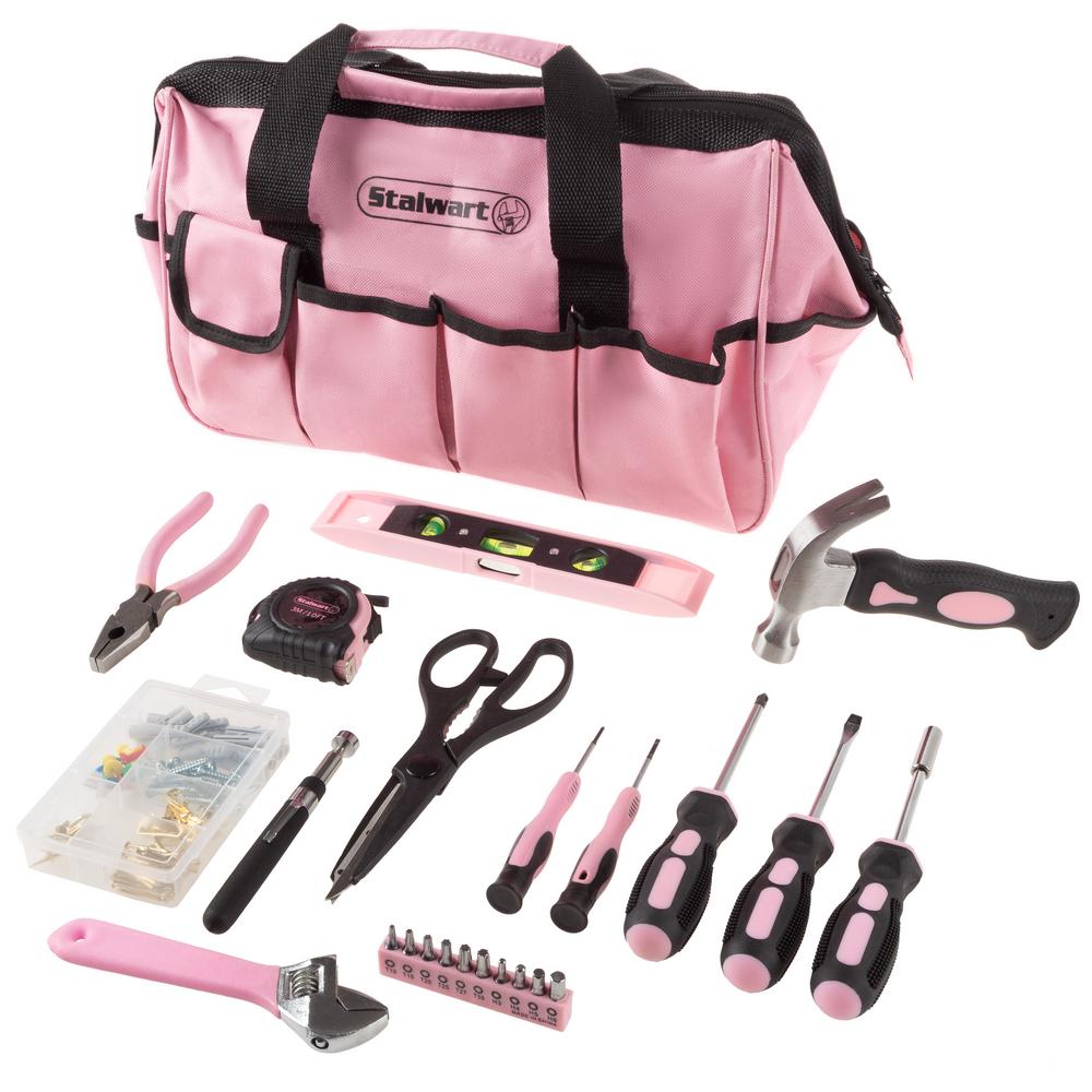 pink tool set for toddlers