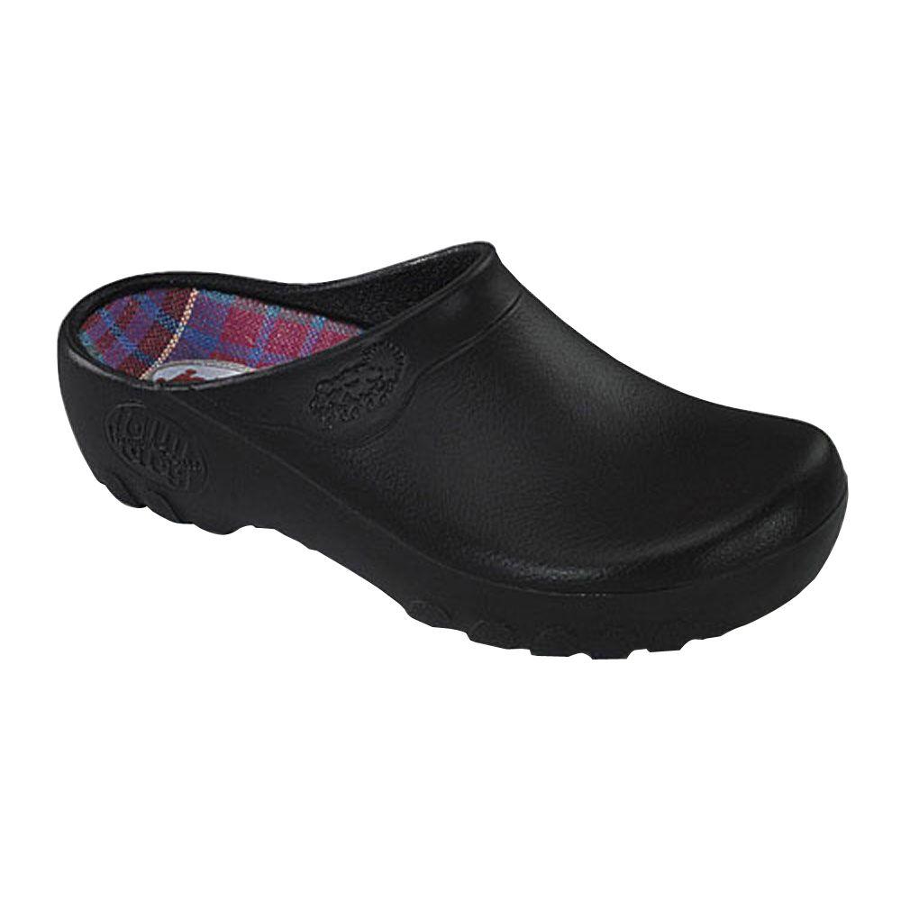 womens black clog shoes