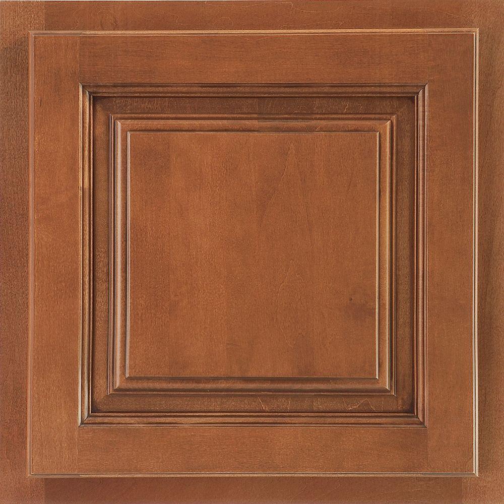 American Woodmark 13x127/8 in. Door Sample in Newport Maple