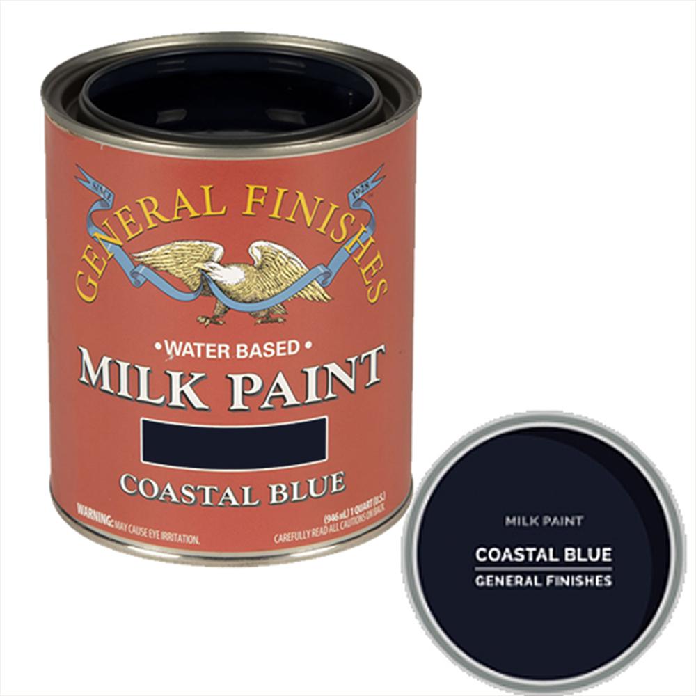 General Finishes 1Qt. Coastal Blue Interior/Exterior Milk PaintGF.QCB