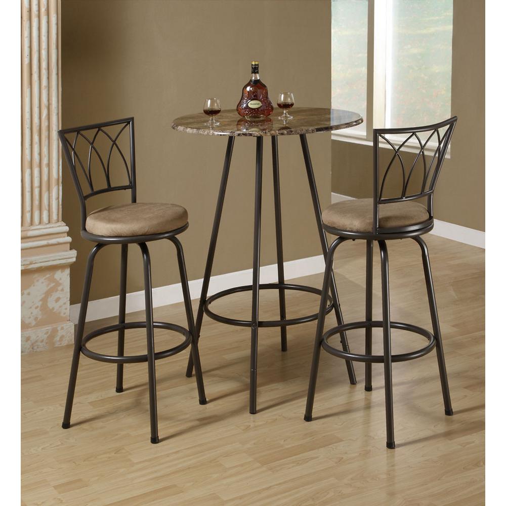 Monarch Specialties 29 In Dark Coffee Swivel Cushioned Bar Stool I Monarch Specialties 29 In Dark Coffee Swivel Cushioned Bar Stool I 2393 The Home Depot