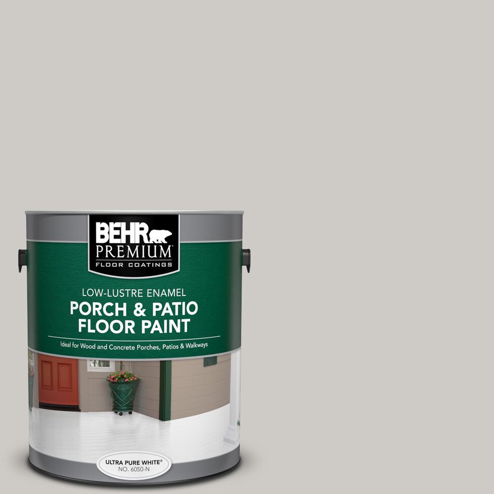 Behr Premium 1 Gal Ppu26 10 Chic Gray Low Lustre Enamel Interior