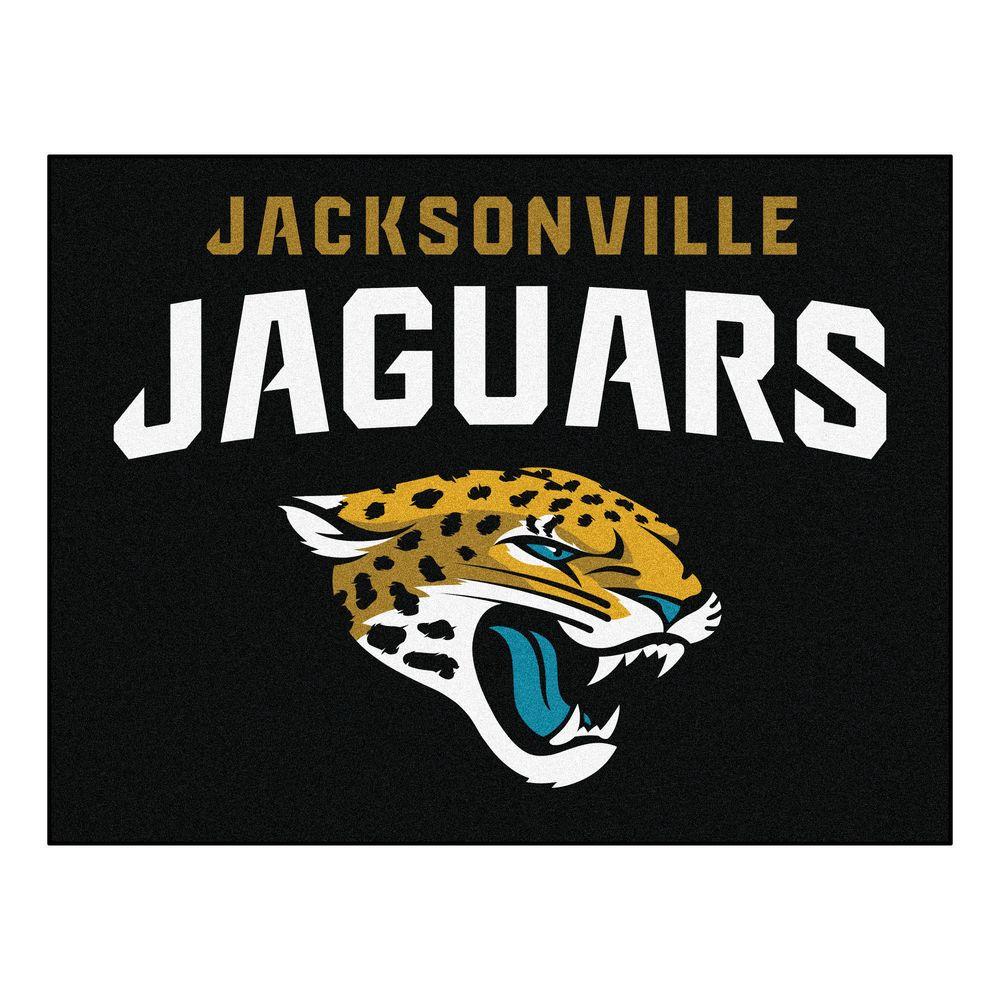 Fanmats Jacksonville Jaguars 3 Ft X 4 All Star Area Rug