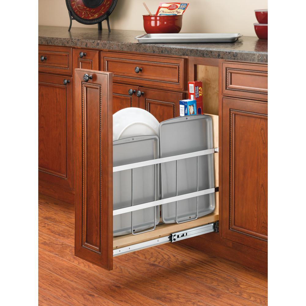 Kitchenware Dividers Kitchen Storage Organization The Home Depot