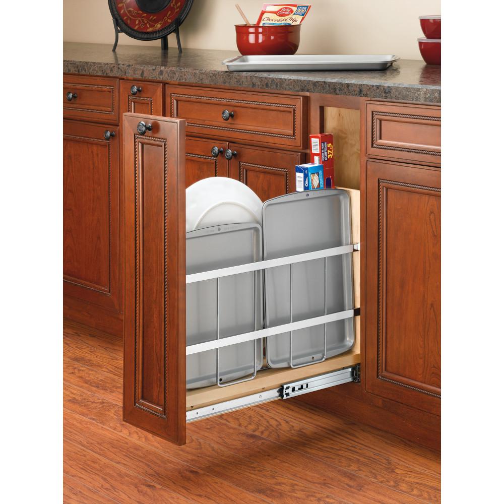 Wood Kitchen Cabinet Organizers Storage Organization 19 5 In H X 8 W 22 44 D Pull