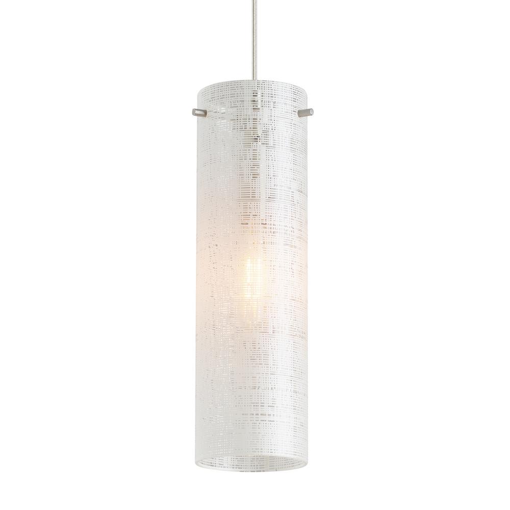 Lbl Lighting Vetra 1 Light Linen Pendant Lp970ln The Home Depot Lbl Lighting Vetra 1 Light Linen Pendant