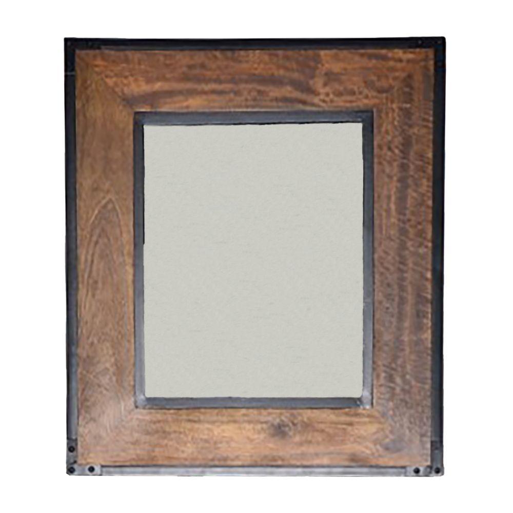 Carolina Cottage Landon 30 In H X 26 L Wall Mirror Brown Carolina Cottage Landon 30 In H X 26 L Wall Mirror Brown