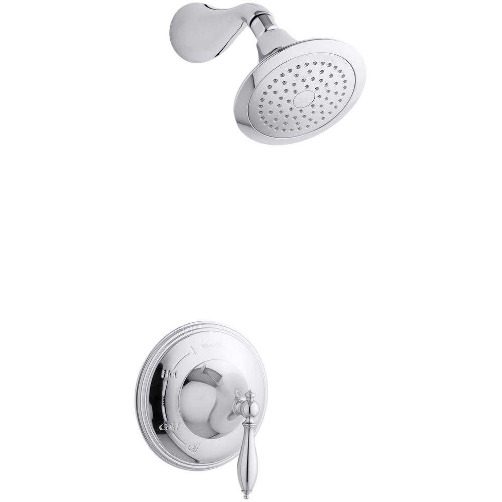 Kohler Finial Traditional 1 Spray 6 3 In Single Wall Mount Fixed