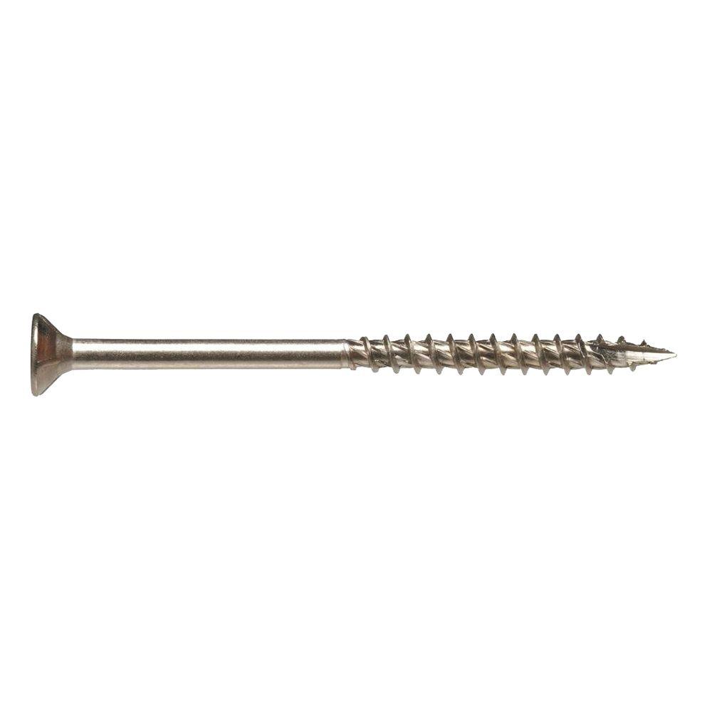 Deckmate 10 3 in. Internal Square FlatHead Wood Deck Screws (1 lb