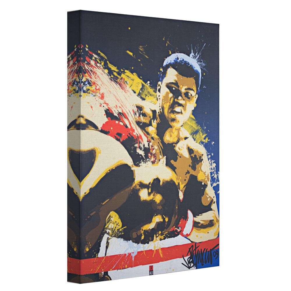 American Art Decor Licensed Muhammad Ali Pop Art Wrapped Canvas