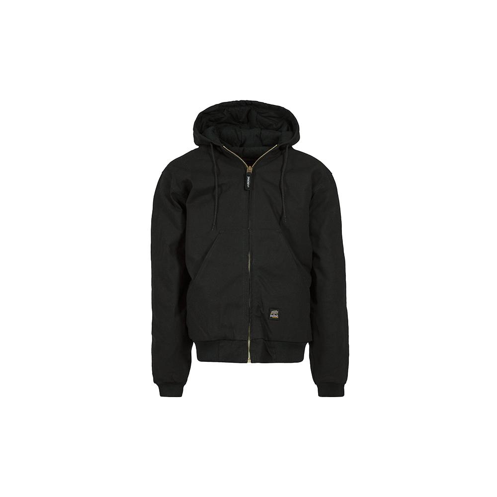 regular black hoodie
