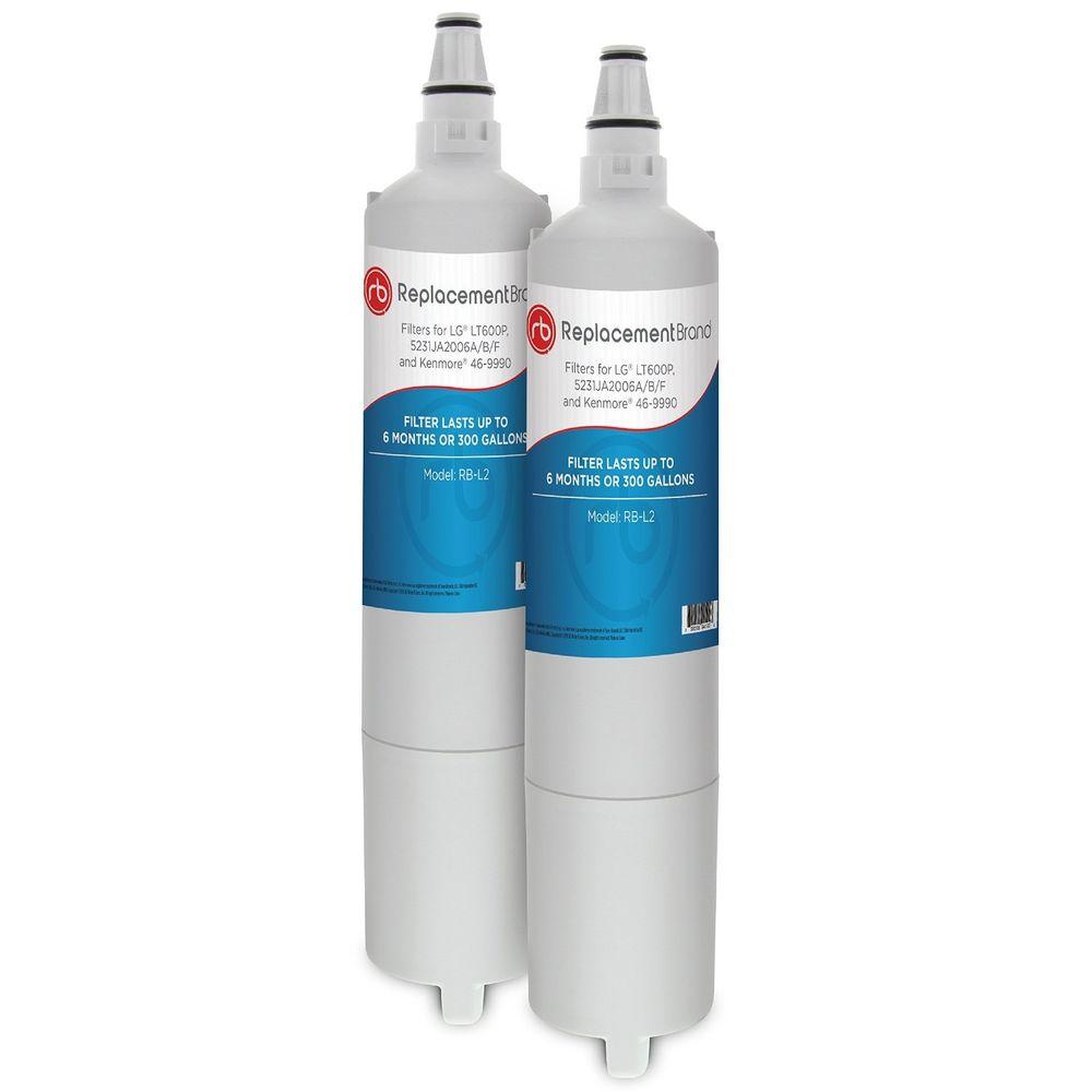 LG LT600P Comparable Refrigerator Water Filter (2Pack)RB_L2_2PK The