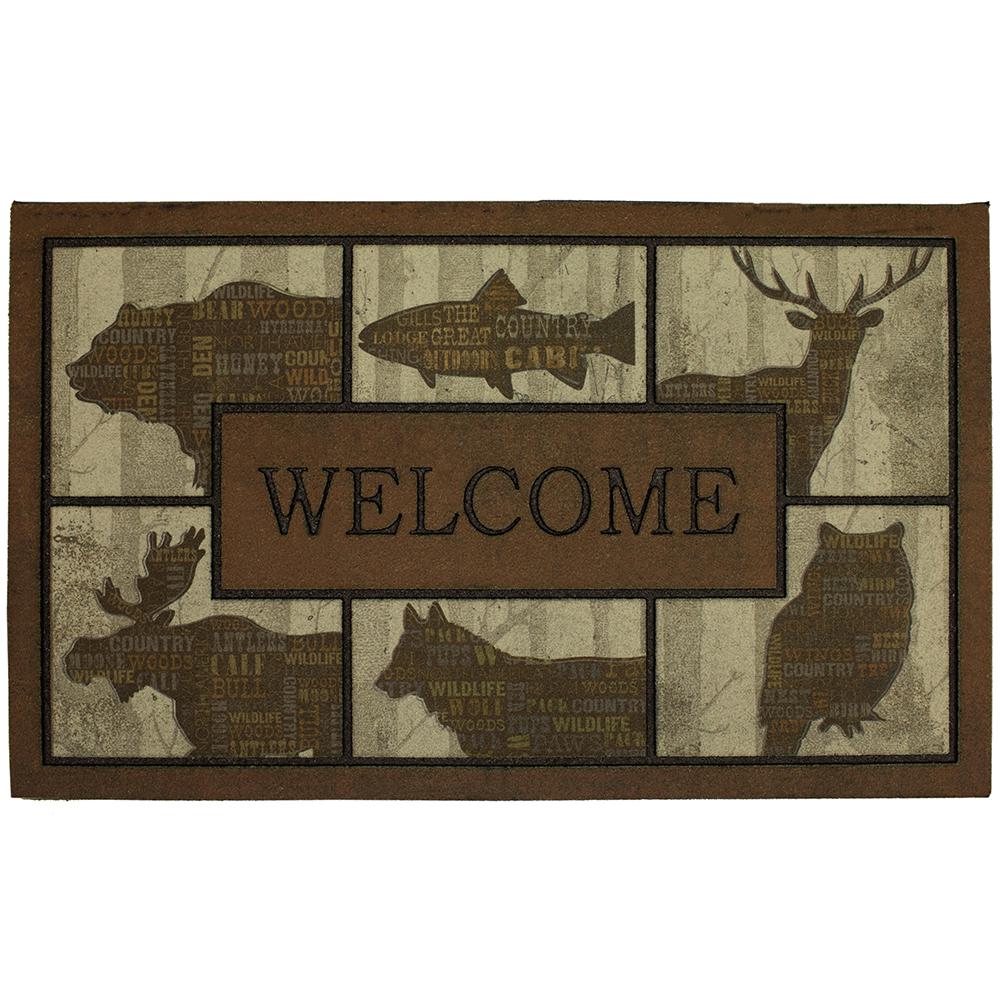 Mohawk Home Woodlandwords Blocks 18 In X 30 In Doorscapes Mat