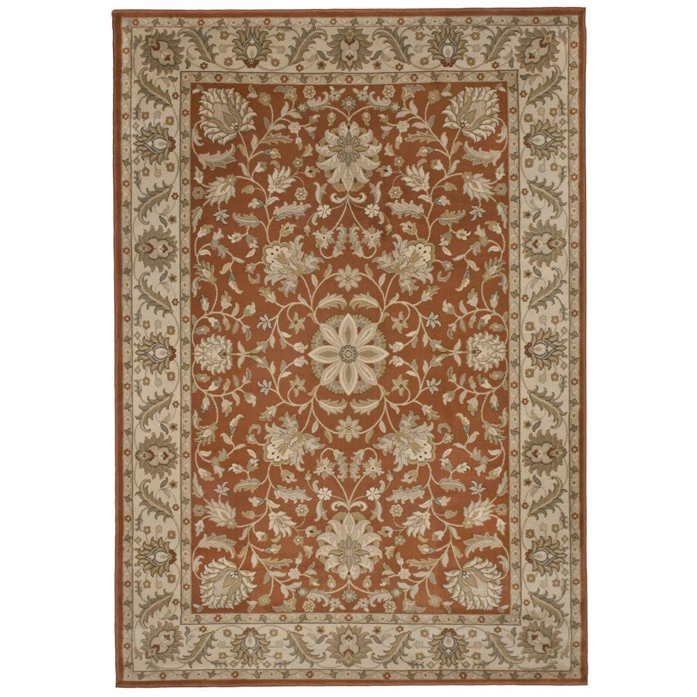 Orian Rugs Bursa Leather 8 Ft X 11 Area Rug 242799 The Home Depot