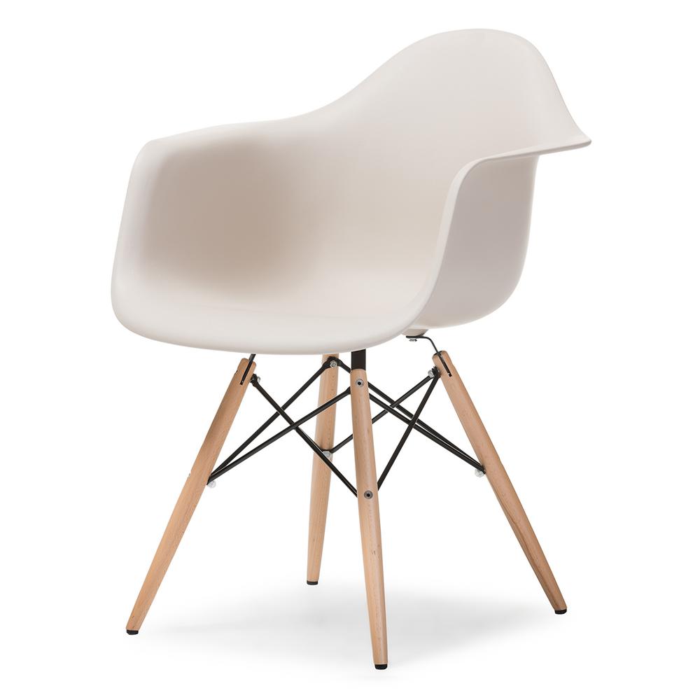 Baxton Studio Pascal Beige Plastic Chairs Set Of 2 2pc 5313 Hd 2 Baxton Studio Pascal Beige Plastic Chairs
