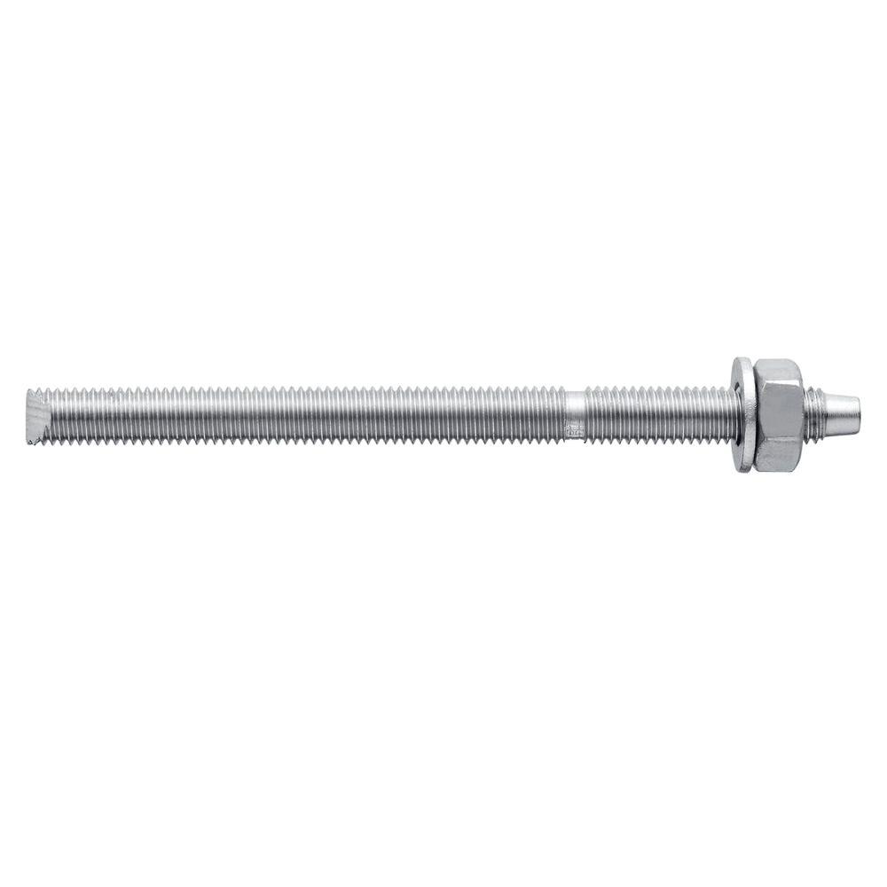 Hilti 5/8 in. x 9 in. HASE Threaded Steel Rod (10Piece)385429 The