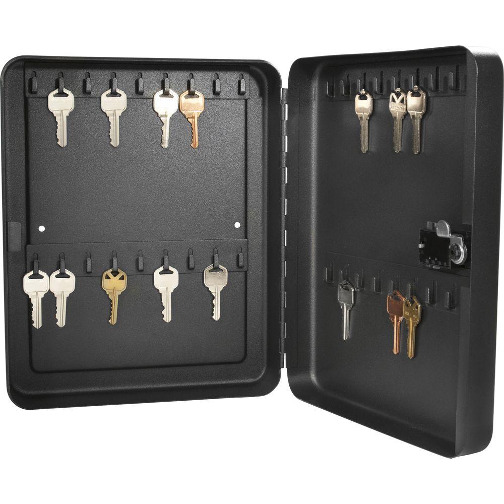 BARSKA 36 Keys Lock Box Safe With Combination Lock AX11820 The Home Depot
