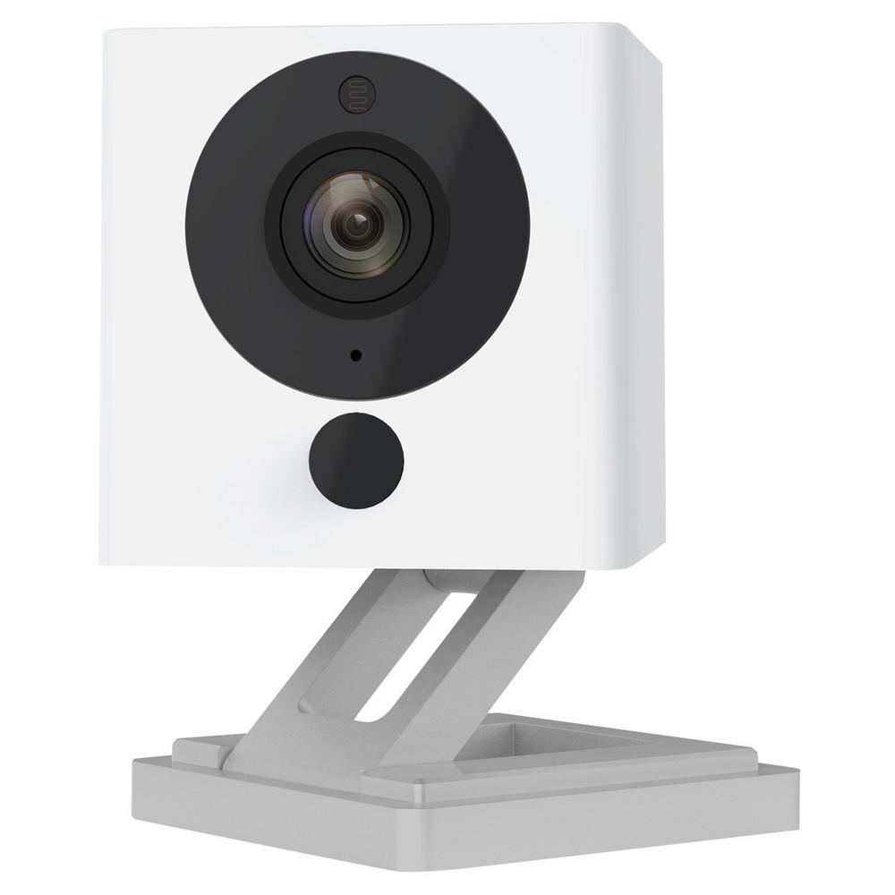 Q-see QCW4K1MCW-R 4K Ultra HD Smart Home Wi-Fi Cube Camera w// 32 Ft Night Vision