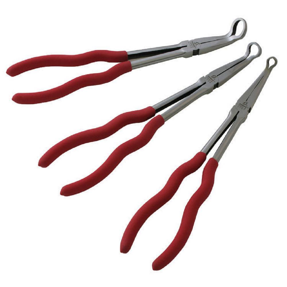 Sunex 11 in. Long Hose Gripper Pliers Set (3Piece)SUN3703 The Home