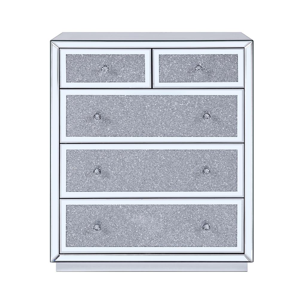 Acme Furniture Rekha Mirrored Console Table 97637 The Home Depot