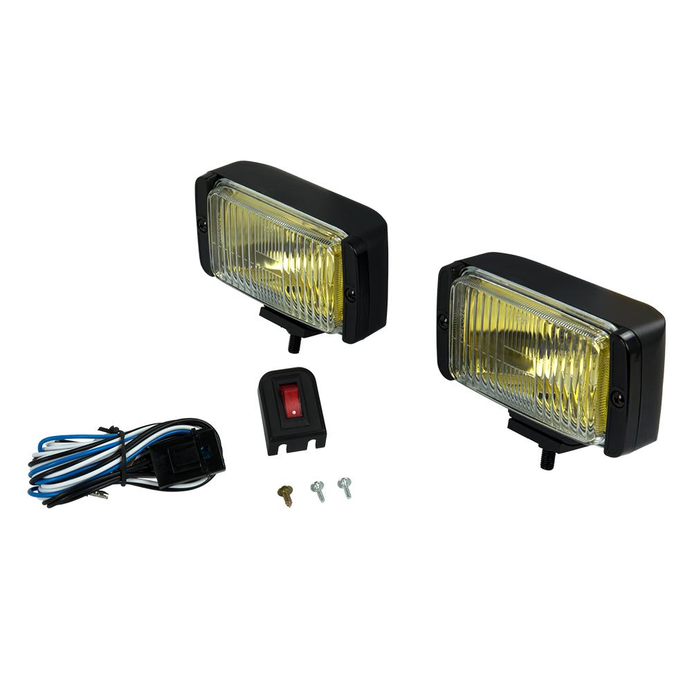 Blazer International Rectangular Halogen Fog Light Kit DF1075KB The Blazer International Rectangular Halogen Fog Light Kit DF1075KB The