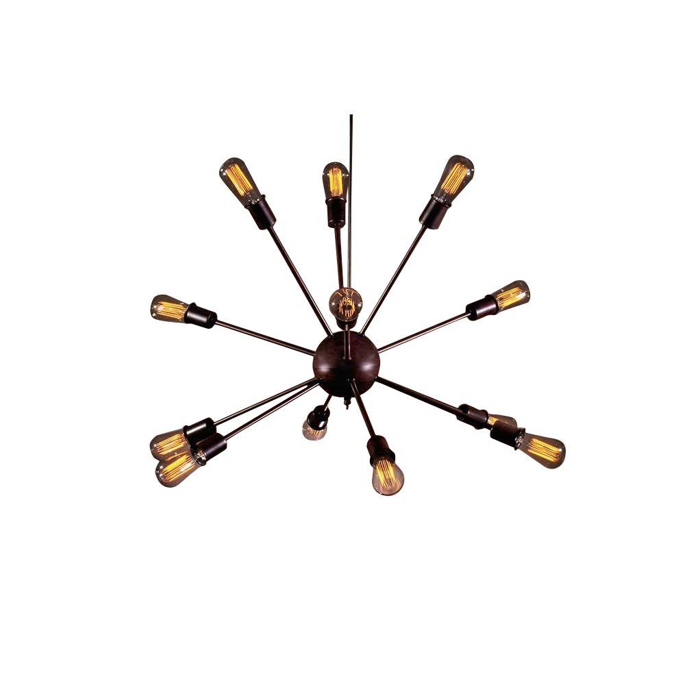 Unbranded Edison Jackstone Collection 12 Light Bronze Indoor Chandelier Ld4023 The Home Depot - 12 Light Edison Bulb Chandelier Unbranded Edison Jackstone Collection 12 Light Bronze Indoor Chandelier Ld4023 The Home Depot - 12 Light Edison Bulb Chandelier