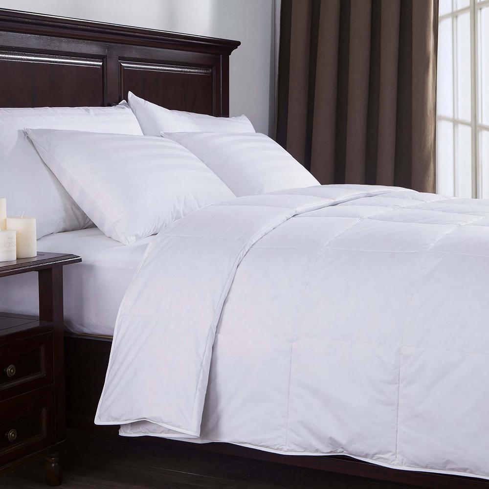 Puredown Lightweight Down Comforter King In White PD-16023-K - The Home ...