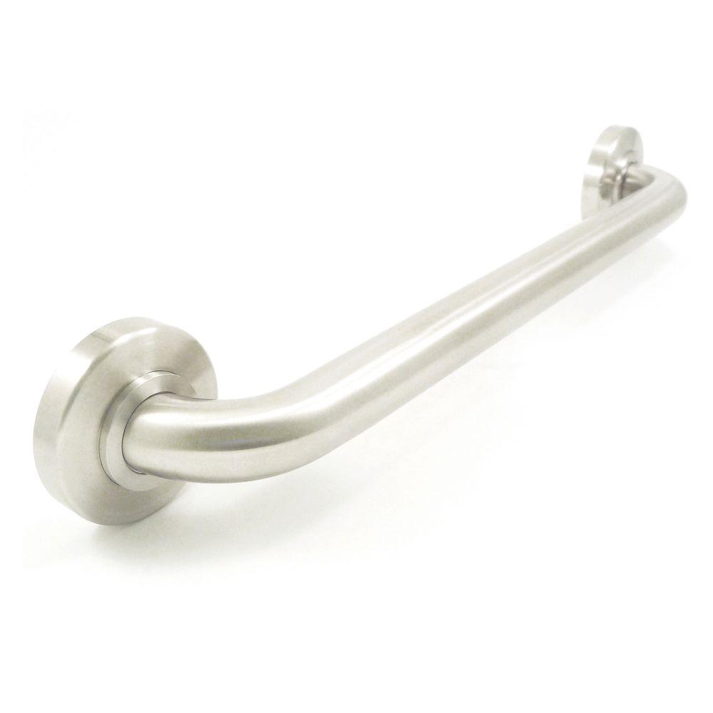 WingIts Platinum Designer Series 30 in. x 1.25 in. Grab Bar Taper in