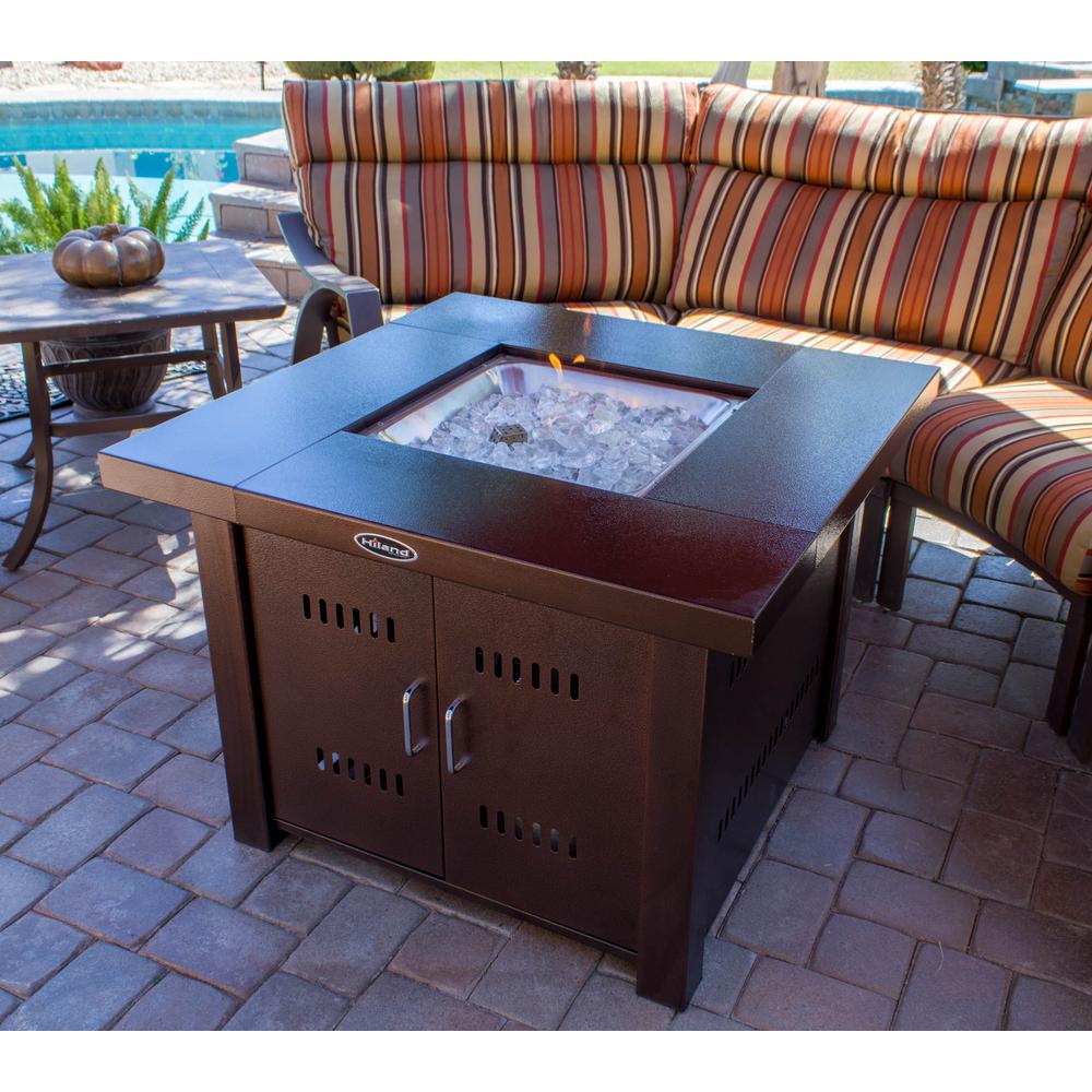 Az Patio Heaters Gs F Pc Propane Fire Pit Antique Bronze Finish Propane Fire Pit Table Propane Fire Pit Fire Pit Table