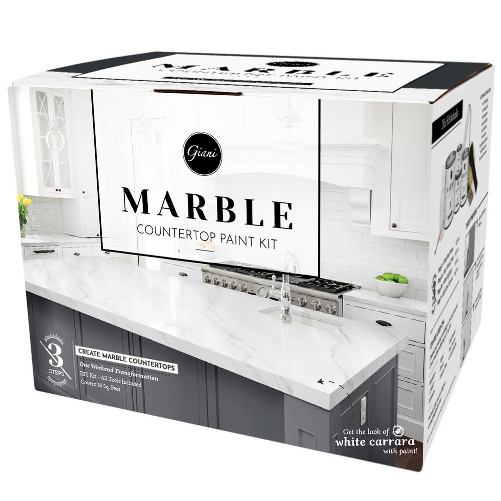 Giani White Marble Countertop Paint Kit