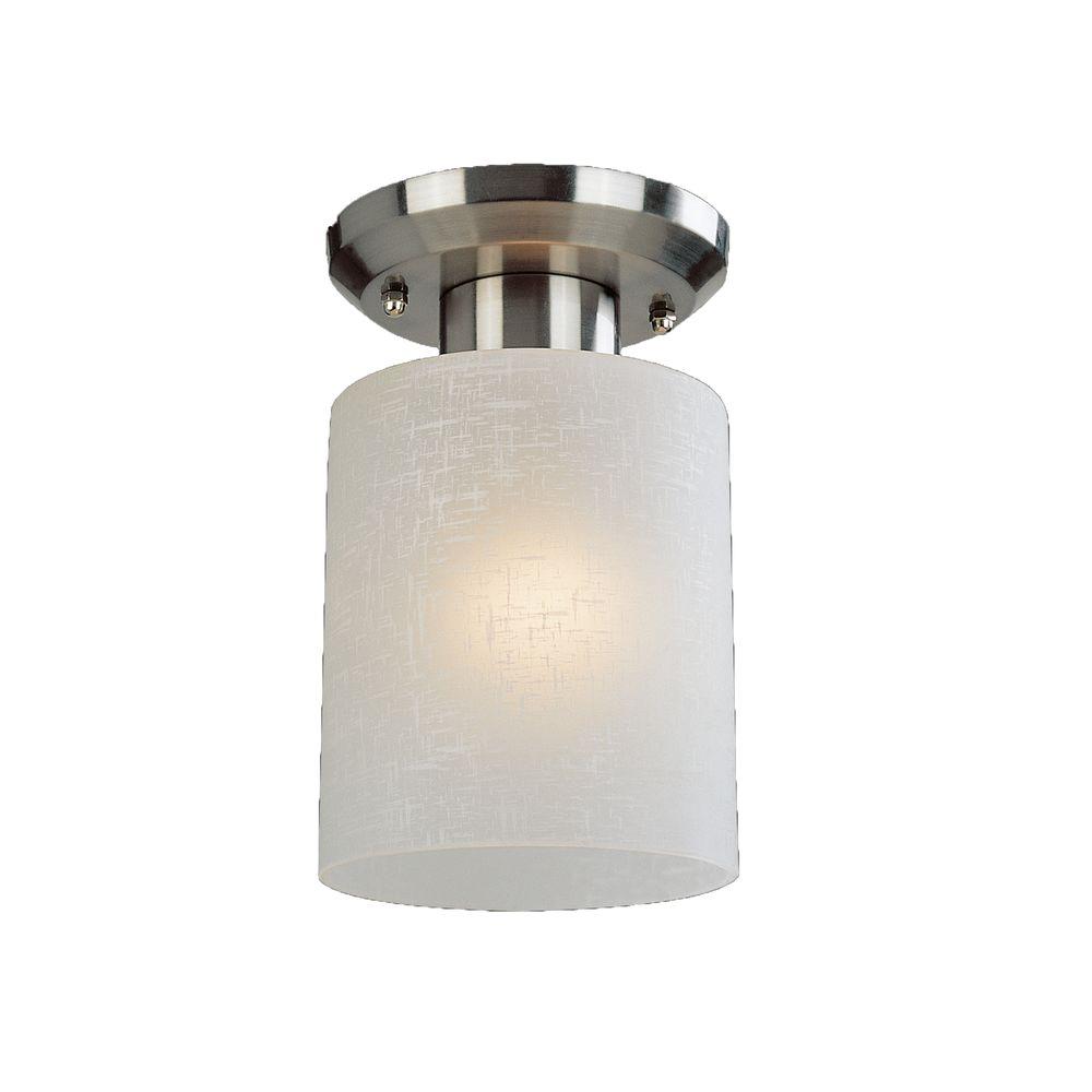 Filament Design Kati 1 Light Brushed Nickel Steel Trasitional