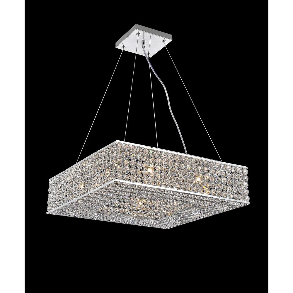 Cwi Lighting Dannie 12 Light Chrome Chandelier Qs8391p24c S The Cwi Lighting Dannie 12 Light Chrome Chandelier