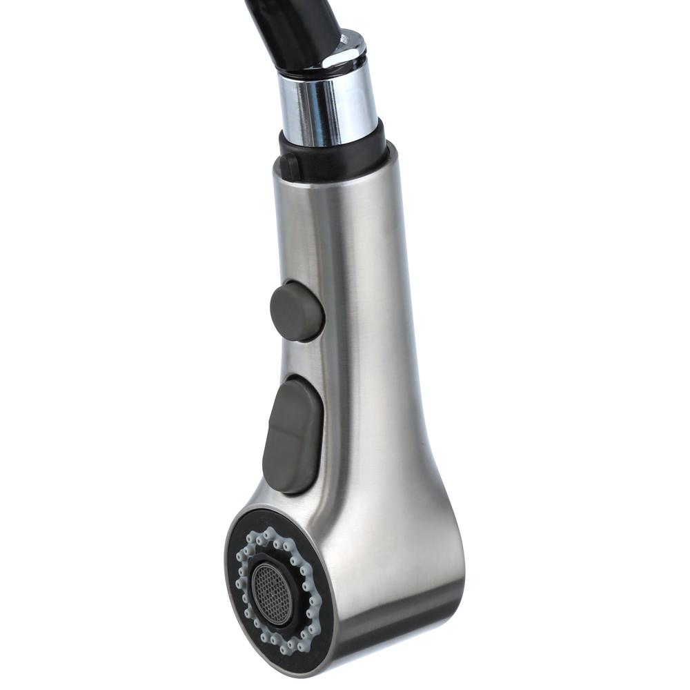 Kohler Elate Single Handle Pull Out Sprayer Kitchen Faucet In