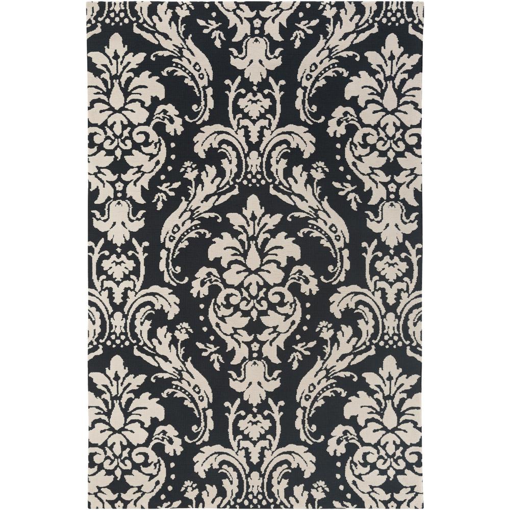 Artistic Weavers Elaine Hudson Onyx Black 8 ft. x 11 ft. Indoor Area RugELI3097811 The Home