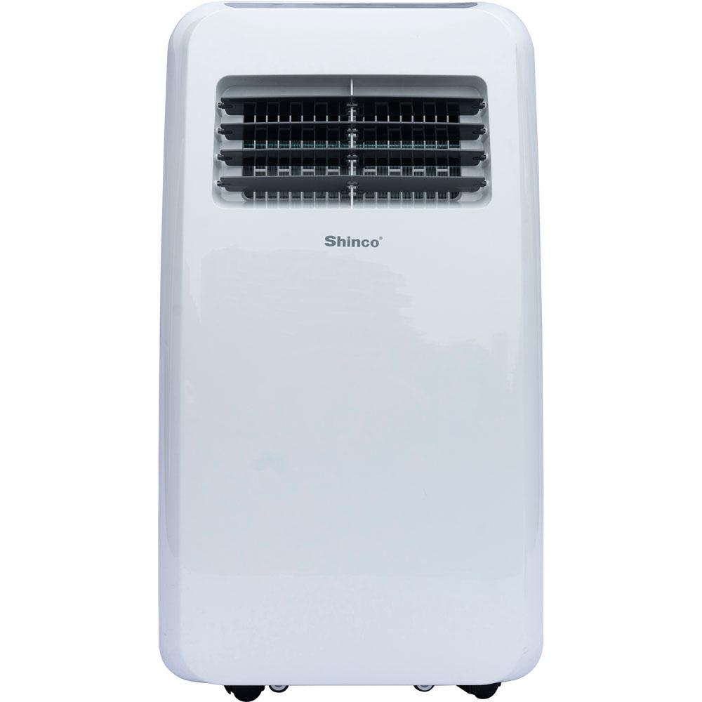 8000 Btu 4500 Btu Doe Portable Air Conditioner With Dehumidifier In White