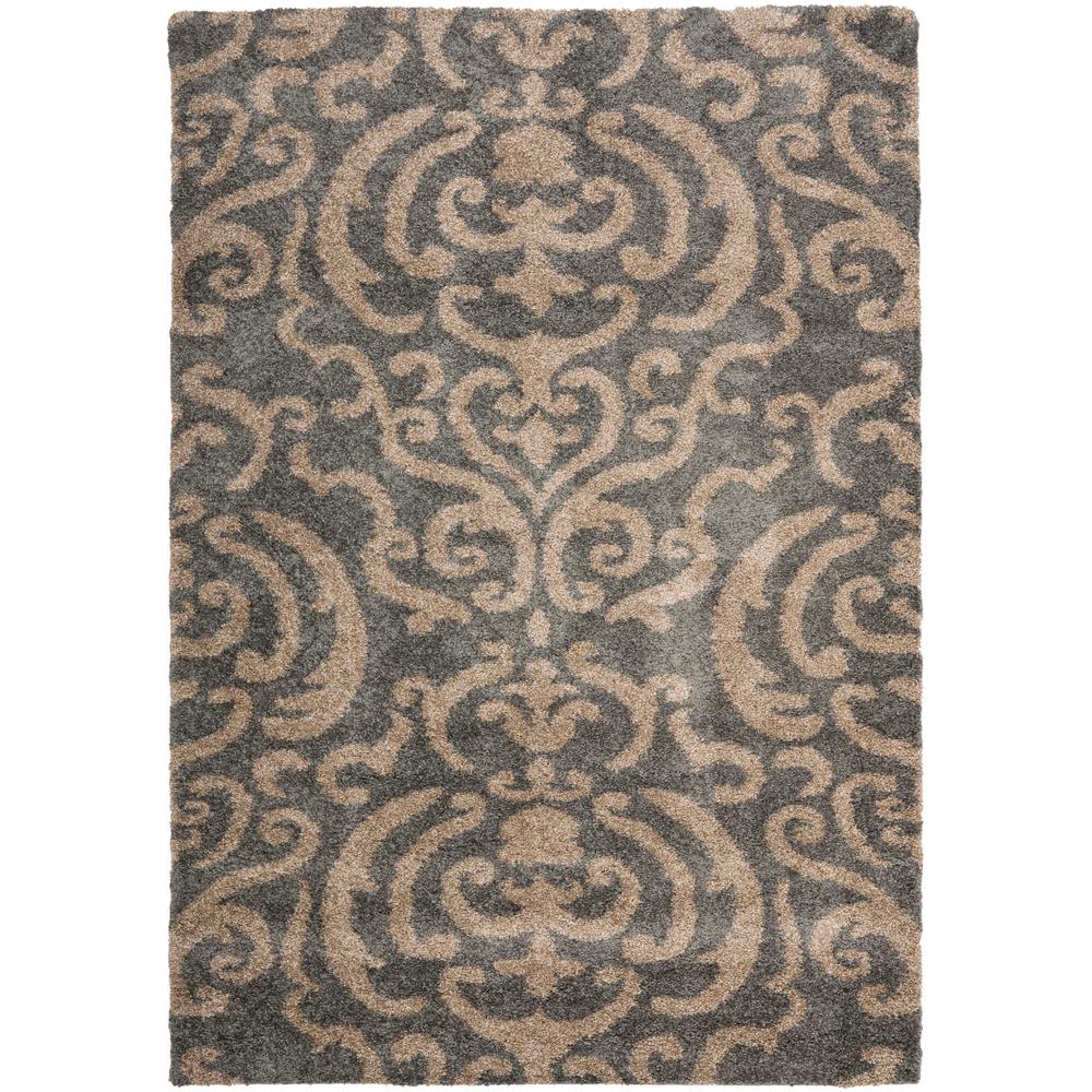 Safavieh Florida Gray Beige 9 Ft X 12 Area Rug