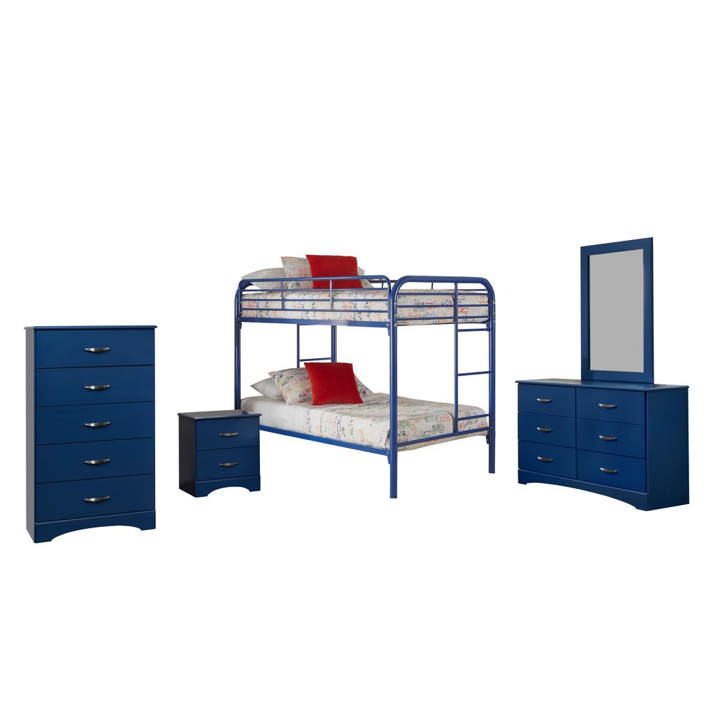 blue kids bedroom set