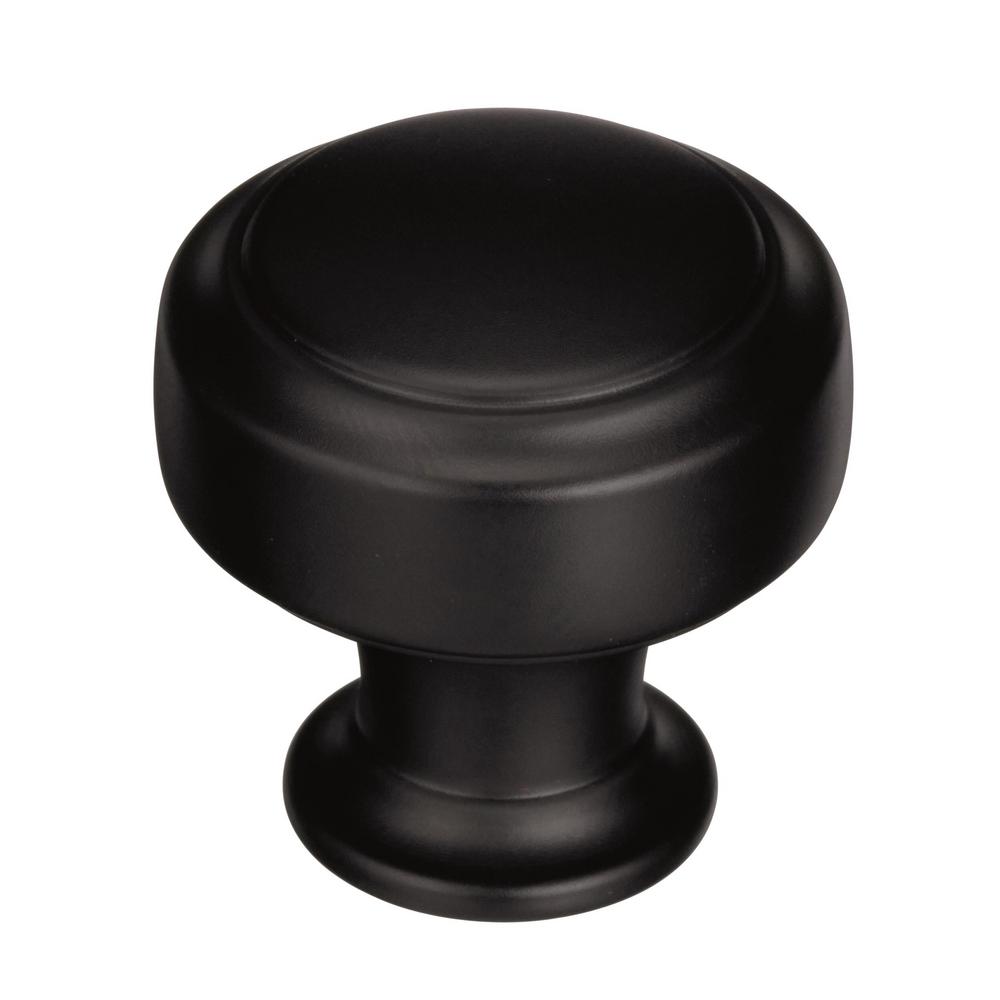 Amerock Highland Ridge 1-3/16 in. Dia (30 mm) Black Bronze Cabinet Knob
