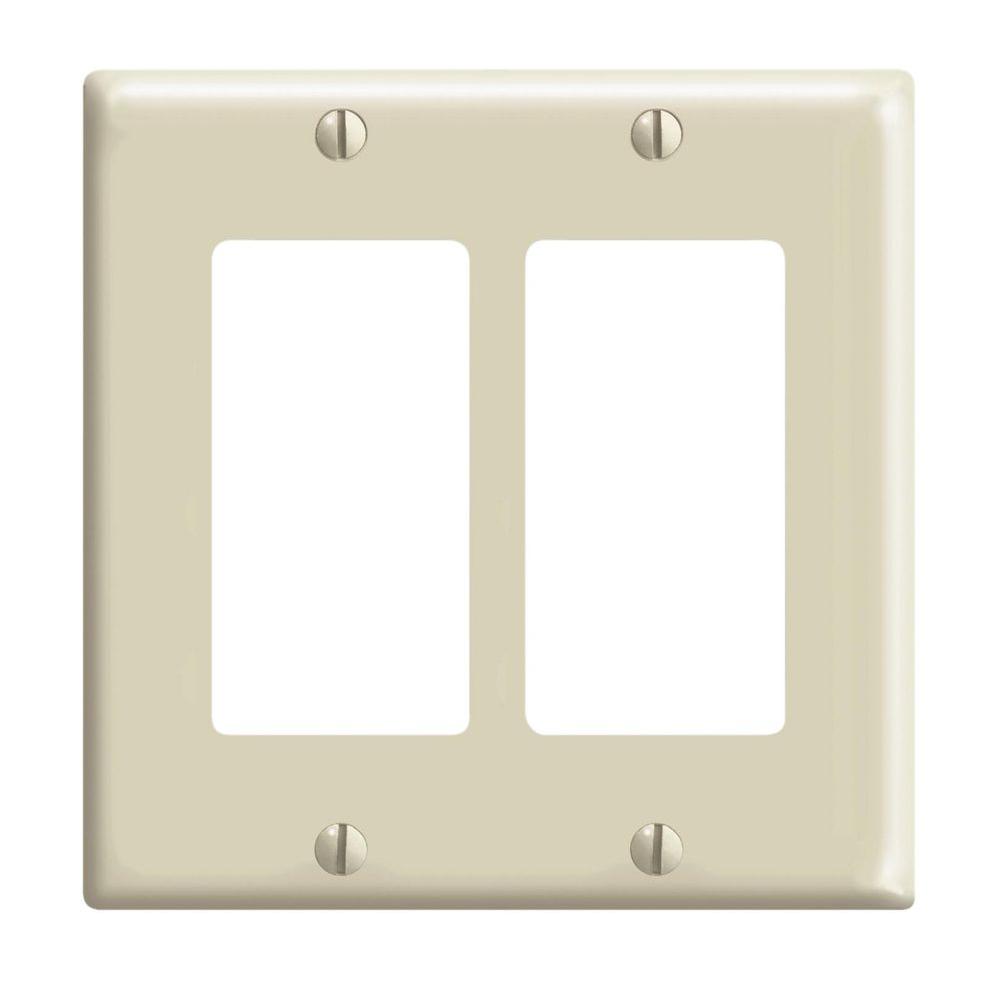 Leviton Decora 1Gang Jumbo Wall Plate, IvoryR518660100I The Home
