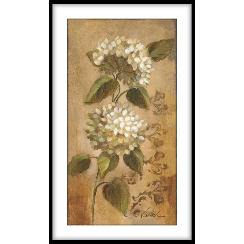 Ptm Images 9 75 In X 11 Brocade Hydrangea Framed Wall Art 1 Brocade Hydrangea Framed Wall Art