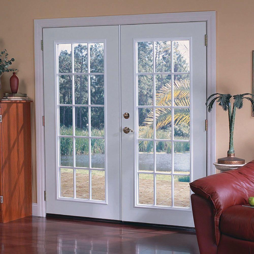 Masonite 72 In X 80 In Primed White Steel Prehung Right Hand