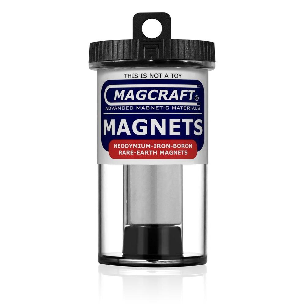 Magcraft Rare Earth 1 inch x 1 inch x 1/8 inch Block Magnet (4-Pack) by Magcraft